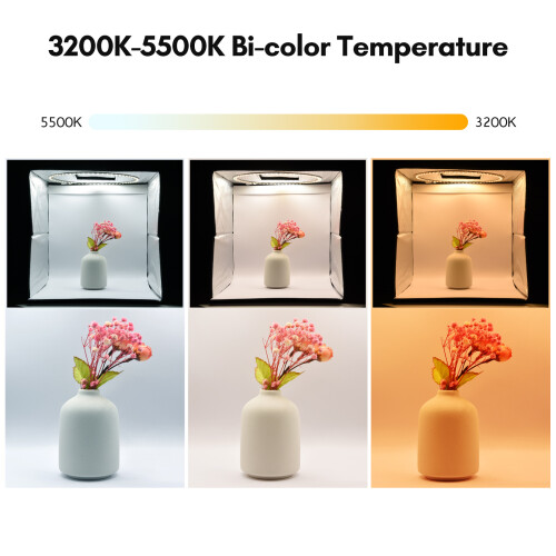 40cm/ 16inch Foldable LED Light Tent Portable 2
