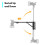 Wall Mounting Triangle Boom Arm Light Stand for 2