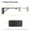 Wall Mounting Triangle Boom Arm Light Stand for 8