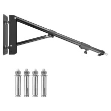 Wall Mounting Triangle Boom Arm Light Stand for
