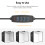 40cm/ 16inch Foldable LED Light Tent Portable 4