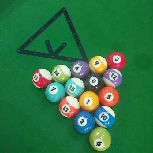 Triangle Sports for Magic Pool Table Thin Reusable Cue Accessories Placing Billiard Rack Practical Ball 2