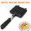 Stove Maker Iron Dual Slice Non Stick Bakeware Pan for Family Breakfast Baking 4