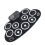 Electronic Roll Up Drum Pad Set Rechargeable Built 6