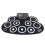 Electronic Roll Up Drum Pad Set Rechargeable Built 2