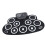 Electronic Roll Up Drum Pad Set Rechargeable Built 4