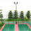 Twin Lights Model Yard Flood Light LED Lights Layout OO 00 Guage Railway Scenery 5 Pack hög kvalitet 3
