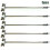 Twin Lights Model Yard Flood Light LED Lights Layout OO 00 Guage Railway Scenery 5 Pack hög kvalitet 5