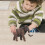 Woolly Mammoth Figurine Simulated Large Elephant 12