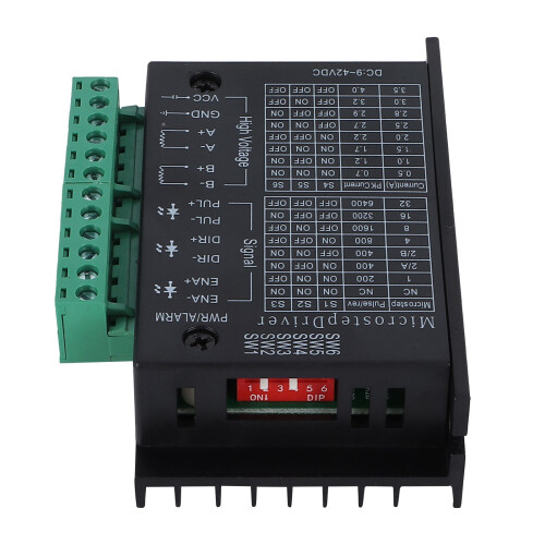 Micro-Schritttreiber TB6600 CNC-Controller 9-42V für Laser, Gravur, Plotter