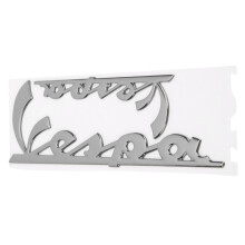 Silber Emblem 3D Aufkleber für Vespa LX125 LX150 Primavera 300 GTS300 IE