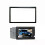 Universal Car Stereo Radio Panel 2Din Frame Surround Panel For 7 Inch Large Screen Car Audio Dashboard 3