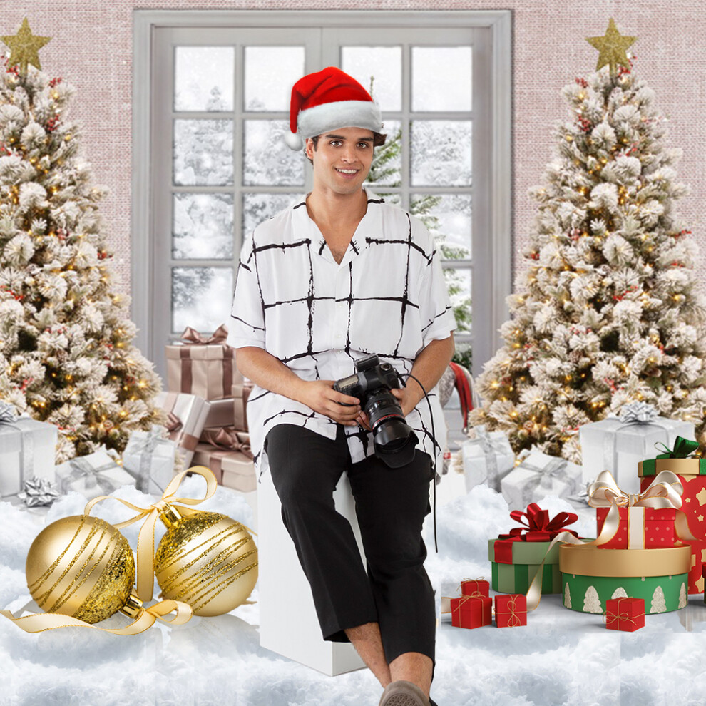 2.1 * 1.5M/ 7 * 5Ft Christmas Backdrop Photography 8320539542324