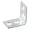 Wall Bracket Right Angle Code Exhibition Stand Garden Iron Bookshelf Corner Drawer L-shaped Shelf 12PCS 3