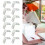 Wall Bracket Right Angle Code Exhibition Stand Garden Iron Bookshelf Corner Drawer L-shaped Shelf 12PCS 5