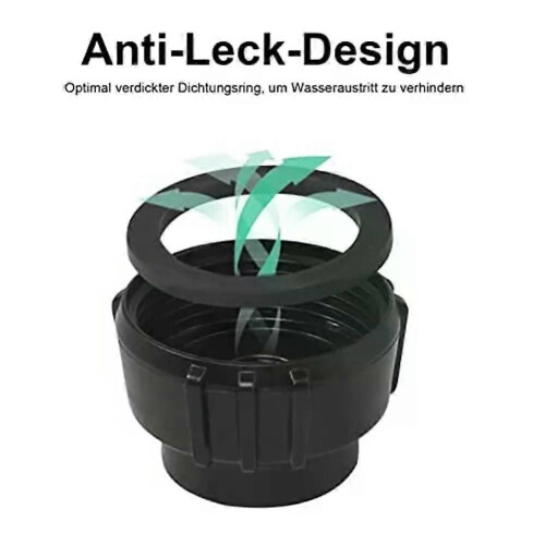 Water Filter Garden Hose 3/4 Inch Water Pre-Filter Water Filter Set with 5 Filter Inserts + 2 Quick 2