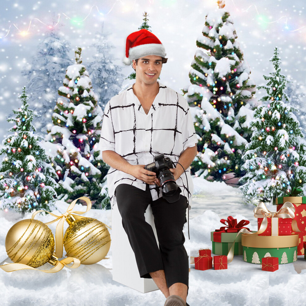 2.1 * 1.5M/ 7 * 5Ft Christmas Backdrop Photography 8320539542485