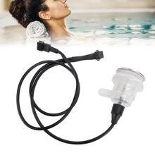 9-Loch RGB-Licht-Luftdüse 12V für Spa-Badewanne, 40mm PVC