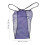 Ensemble de strings jetables pour femmes, ensemble de gloss pour le spa, pour bikini, kits de bronzage, 4