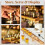 Serviertablett aus Holz für Schnapsgläser, Tequila-Schnapsglashalter, Whiskygläserhalter, Tablett, Glasdisplay, 4