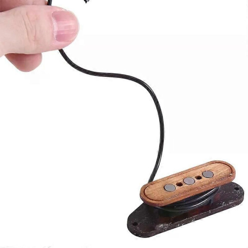 Trähål Dia 635 mm 3-strängad gitarr pickup elgitarr pickup Gitarrdelar Tillbehör 1