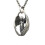 Collana con ciondolo "Sei il mio angelo", collana con amuleto dell'angelo custode, per uomini e donne, 3
