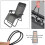 Zero Gravity Chair Repair Snör Kit Byte av elastiska linor Reparationsverktyg för att reparera vilstolar 5