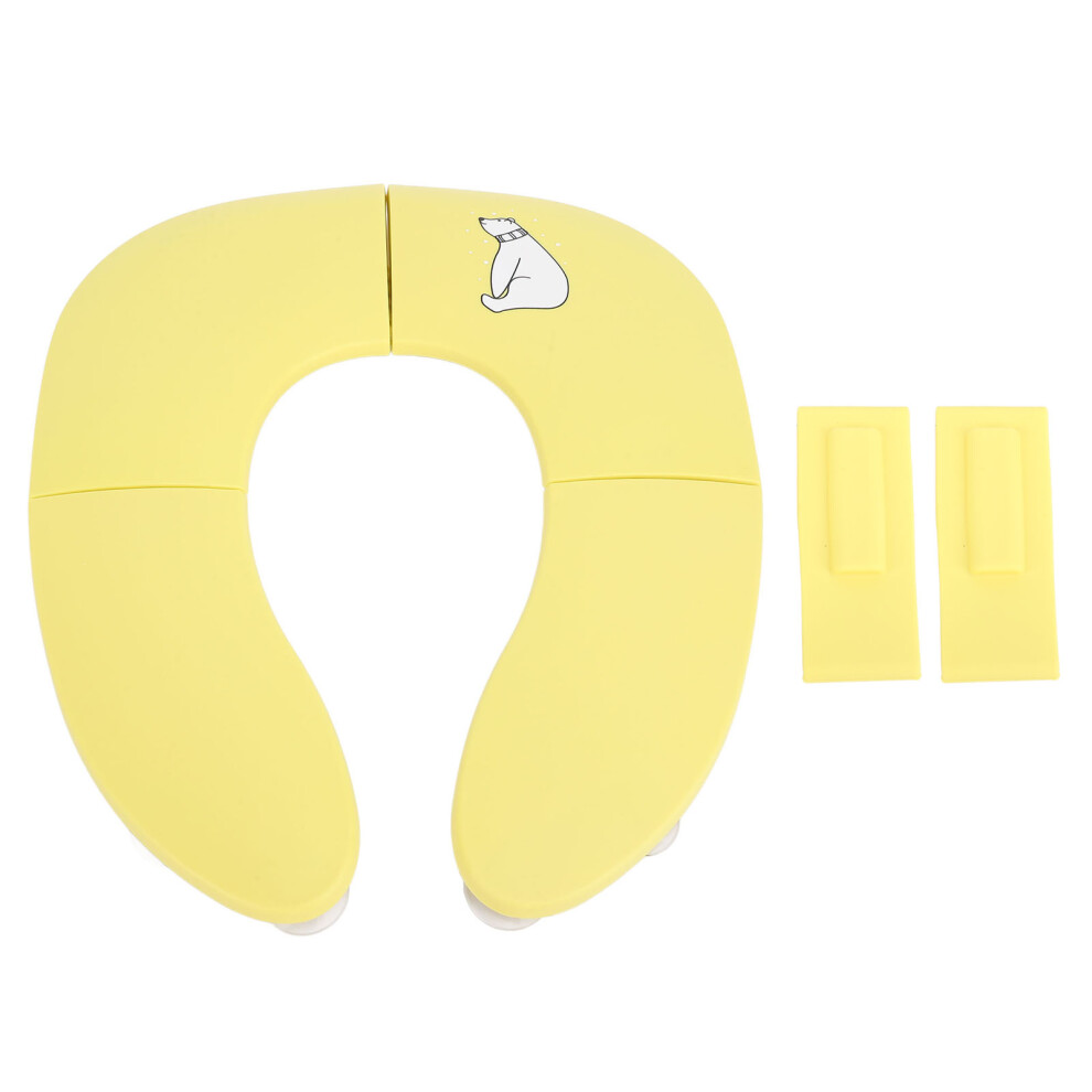 Foldable Travel Potty Seat For Toddler Portable Yellow