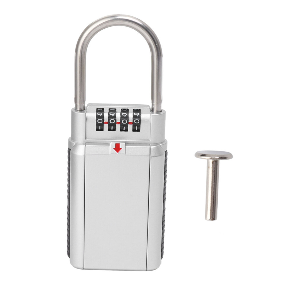 Password Key Box 4 Digit Combination Safe Metal 8320539543031
