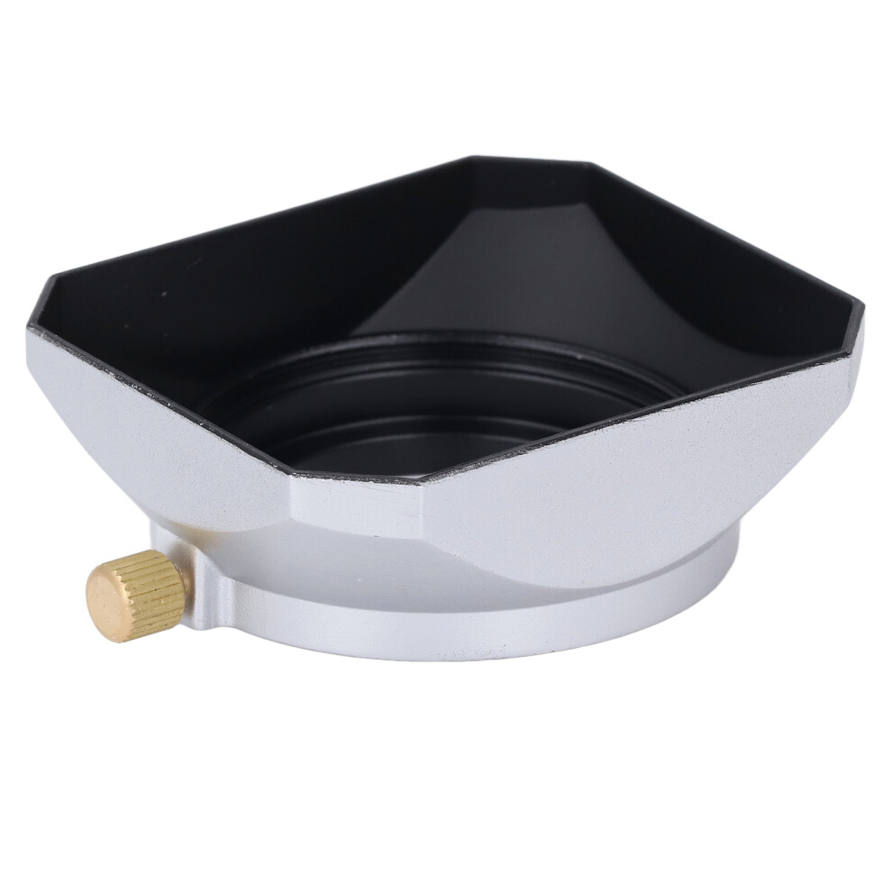 Lens Hood Retro Square Lens Hood Shade For Silver 8320539543468