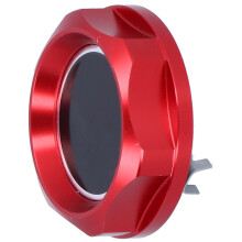 Stilvoller roter Aluminium-Öldeckel mit anodisierter Oberfläche für Mitsubishi Motors