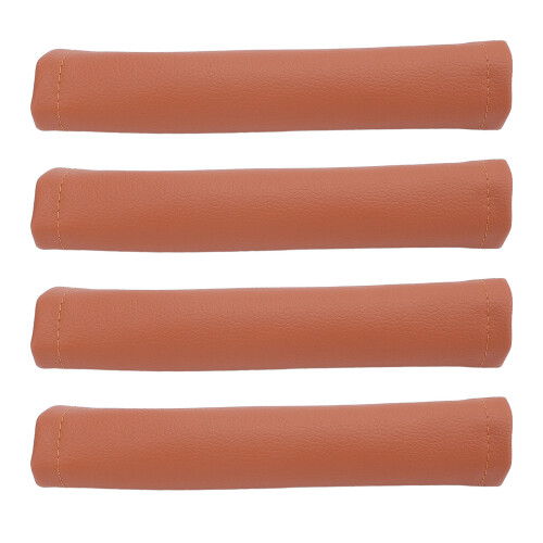4PCS Stroller Armrest Protective Cover PU Leather