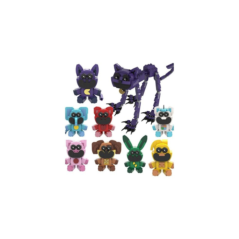 LULUFUN Set Di Mini Blocchi Da Costruzione Per Cani, Kit Animali In Mattoncini, Giocattolo Educativo - 3