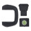 Camera Viewfinder Eyecup ABS with Level Hot Shoe 1