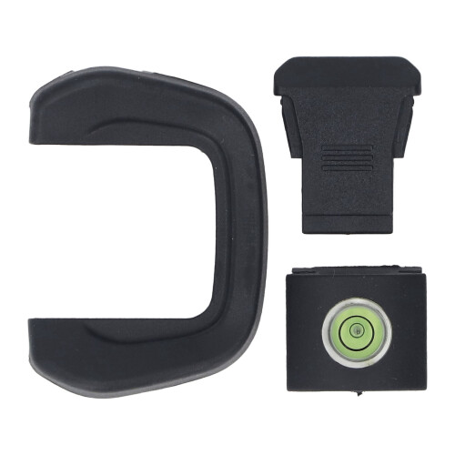 Camera Viewfinder Eyecup ABS with Level Hot Shoe