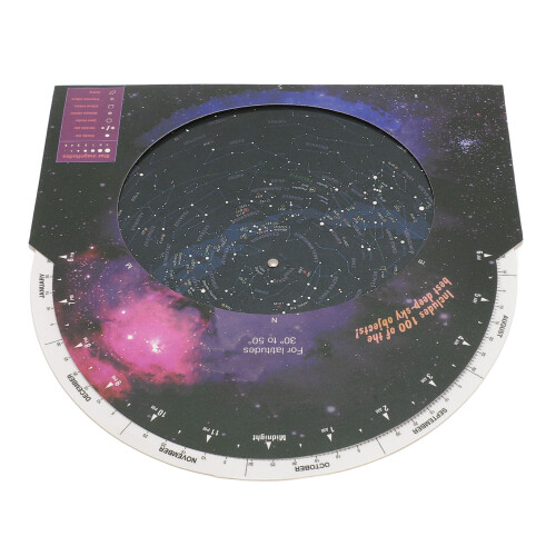 Star Map Guide for Astronomy Rotating Direction 1