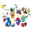 Kit de construction de figurines à assembler soi-même, lot de 10 pièces, poupées spatiales Among Us 4
