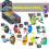 Kit de construction de figurines à assembler soi-même, lot de 10 pièces, poupées spatiales Among Us 3