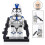501st Legion Clone Trooper Army Set Mini Captain Rex Jesse en Echo Star Captain Rex 501st Clone Trooper 4