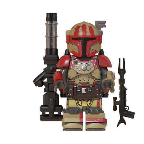 8 Mandalorian Heavy Infantry Minifigures - Toy Action Figures 1