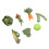 7pcs Simulated Vegetable Set Miniature Vegetable 5