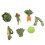 7pcs Simulated Vegetable Set Miniature Vegetable 8