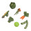 7pcs Simulated Vegetable Set Miniature Vegetable 7