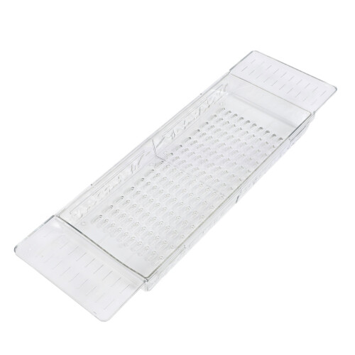 Bathtub Tray Multifunctional Drain Bath Shelf PET 1