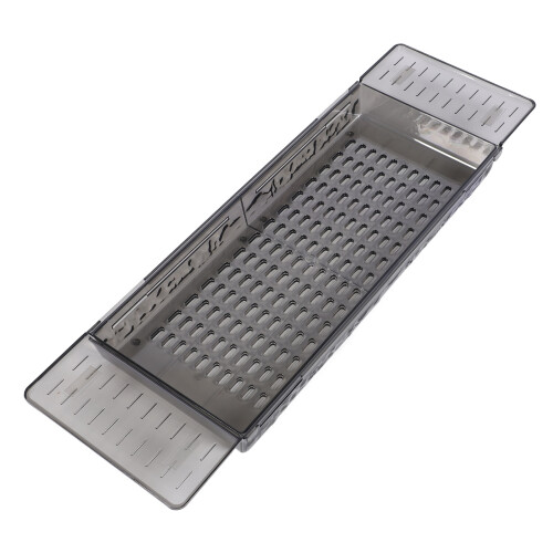 Bathtub Tray Multifunctional Drain Bath Shelf PET 2