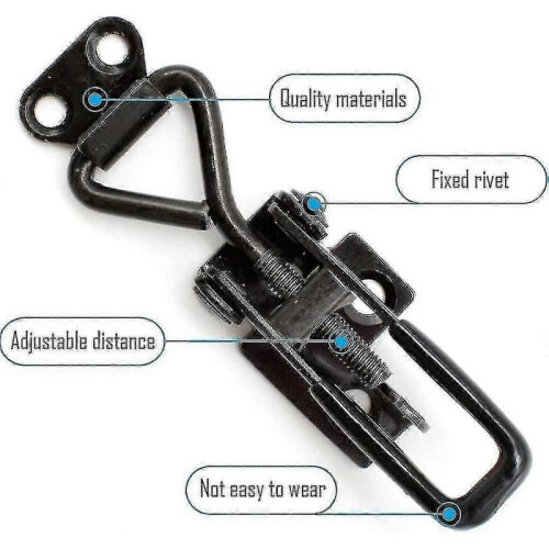 Adjable Toggle Clip, Less Steel Toggle Latch, Vertical Toggle Latch, Metalp