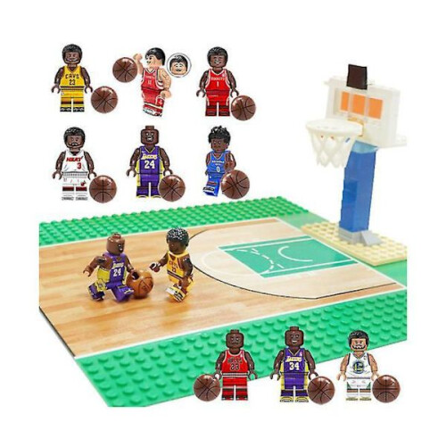 Ensemble de blocs de construction Superstar du basket-ball 1