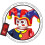 Lot de 8 mini-jouets d'action numériques de cirque, figurines d'action, blocs de construction, cadeaux 2