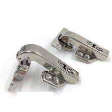 [2 Pieces] Cabinet Hinge 180 Degree Hinge 90 Degree Hinge Soft Close Cabinet Corner Door [4 Hole]