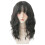 Long Wavy Wig with Air Bangs Synthetic Wig 1